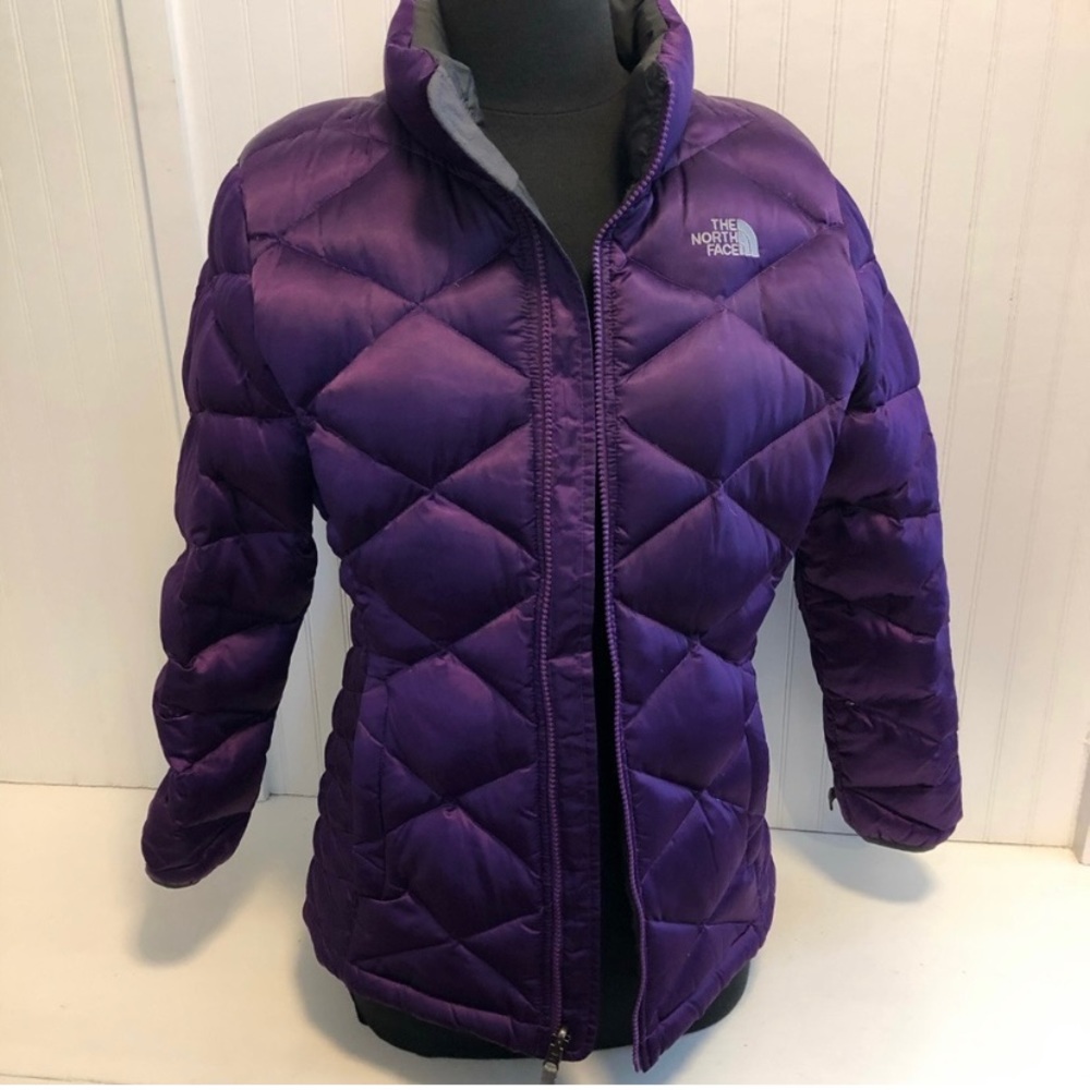 North Face Coat Purple